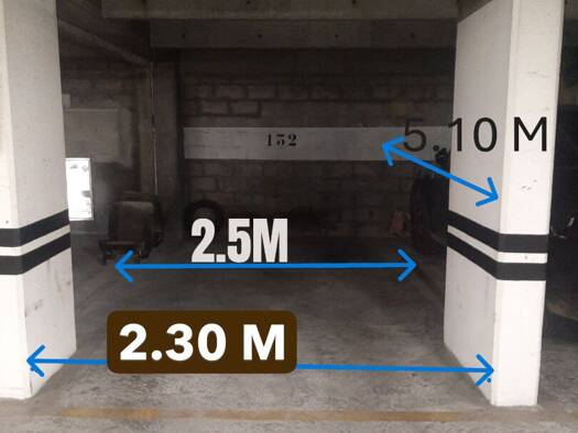 Parking à vendre 21 600 € 12,5 m² Nation-Alexandre Dumas Paris 11ème arrondissement 75011