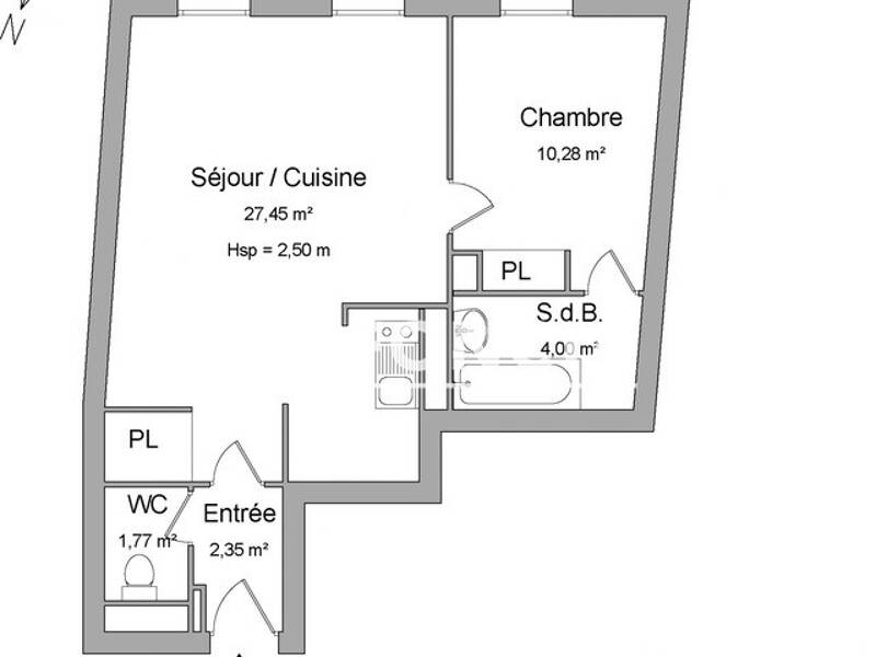 Maison à louer, 46m², LIMOGES