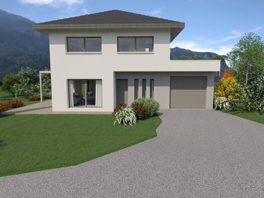 Terrain avec maison neuve à vendre 520 950 € 1 chambre Vimines 73160