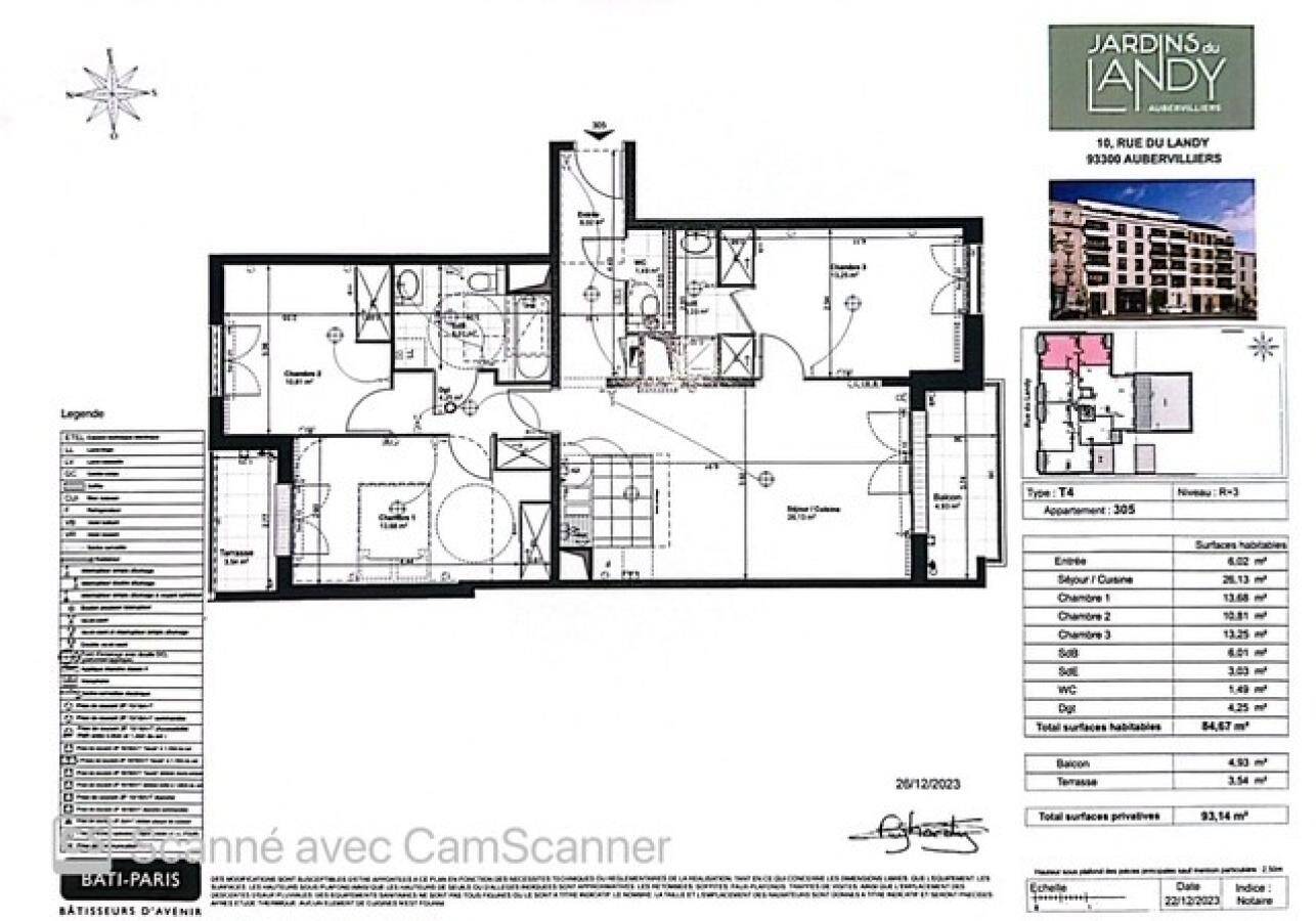 Maison à louer, 85m², AUBERVILLIERS