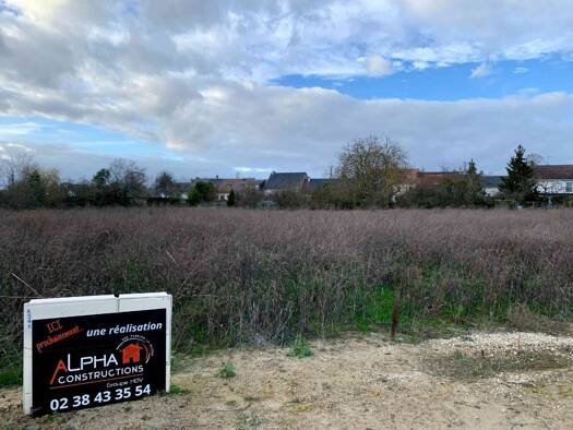 Terrain constructible à vendre 115 000 € 1 400 m² de terrain Cléry-Saint-André 45370