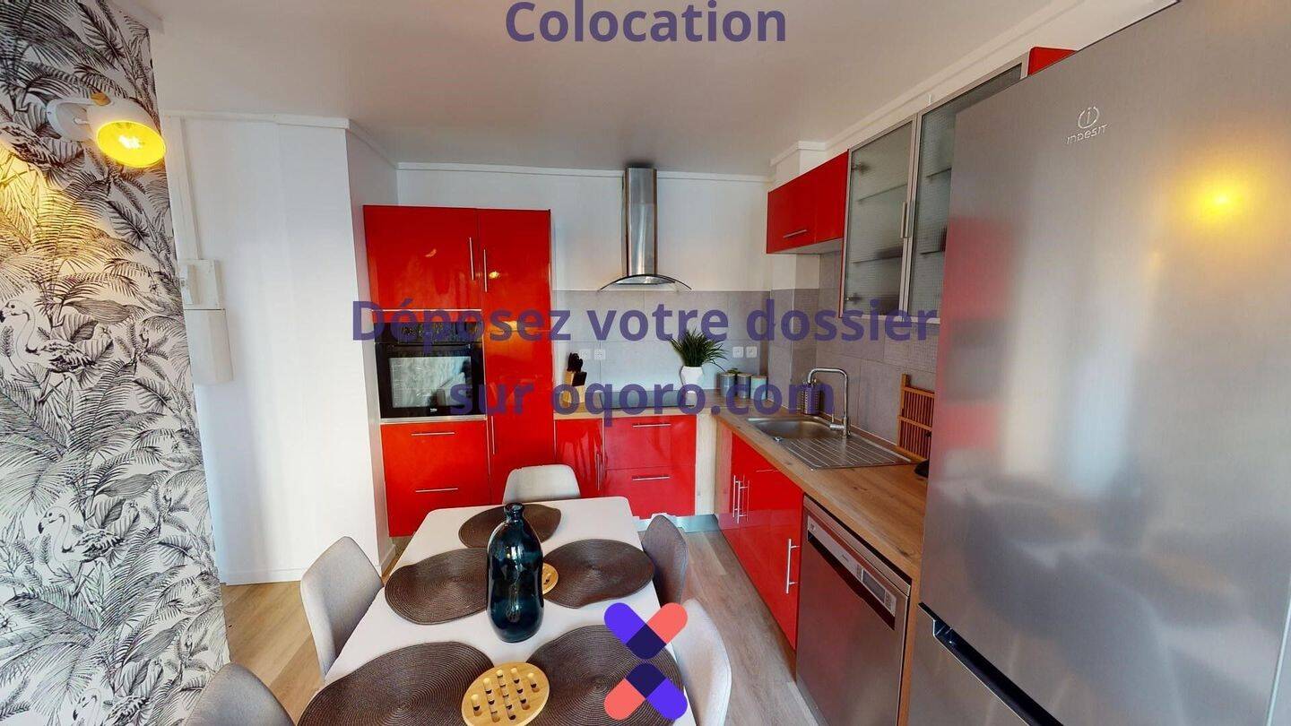 Chambre en colocation appartement meublé — 5
