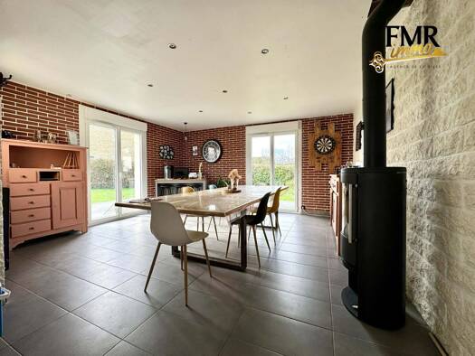 Maison à vendre 219 000 € 7 pièces 5 chambres 124 m² 1 200 m² de terrain Saint-Pierre-en-Auge 14170