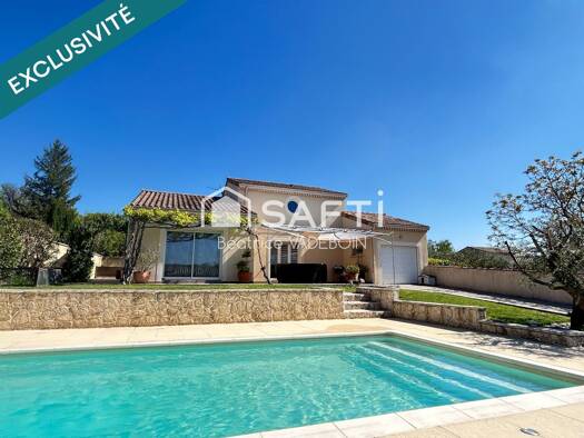 Maison à vendre 459 000 € 6 pièces 4 chambres 175 m² 735 m² de terrain Saint-Marcel-lès-Sauzet 26740