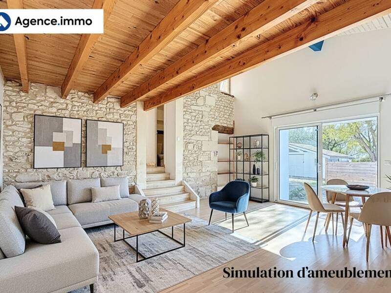Maison à vendre, 98m², SAINT FORT SUR GIRONDE