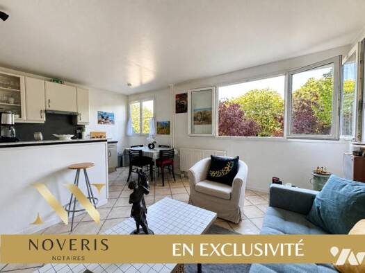 Appartement à vendre 190 800 € 2 pièces 1 chambre 47,16 m² Étage 1/6 L'Île-Saint-Denis 93450
