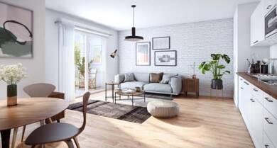 Appartement à vendre - Neuf 374 900 € 4 pièces 3 chambres 85 m² RDC Coupvray 77700