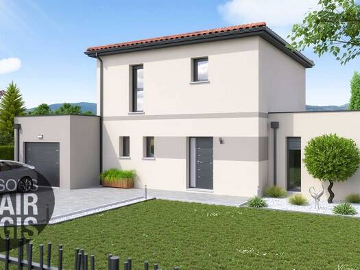 Terrain avec maison neuve à vendre 249 650 € 4 pièces 3 chambres 100 m² 1 400 m² de terrain Dornes 58390