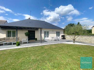 Maison à vendre 299 000 € 5 pièces 3 chambres 107 m² 1 053 m² de terrain Nord-Nord Est Amboise 37400