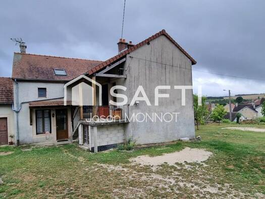 Maison à vendre 60 000 € 7 pièces 5 chambres 120 m² 950 m² de terrain Villedieu 21330