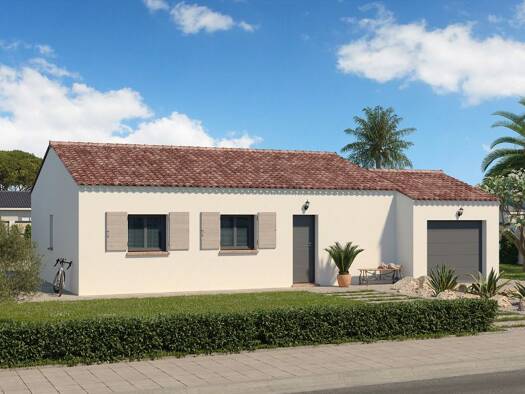 Terrain avec maison neuve à vendre 438 800 € 4 pièces 3 chambres 81 m² 600 m² de terrain Les Aires de la Dîme Salon-de-Provence 13300