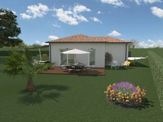 Terrain avec maison neuve à vendre 253 694 € 4 pièces 3 chambres 95 m² 718 m² de terrain Le Grès 31480