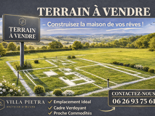 Terrain constructible à vendre 260 000 € 975 m² de terrain Centre Bourg Neuville-sur-Saône 69250