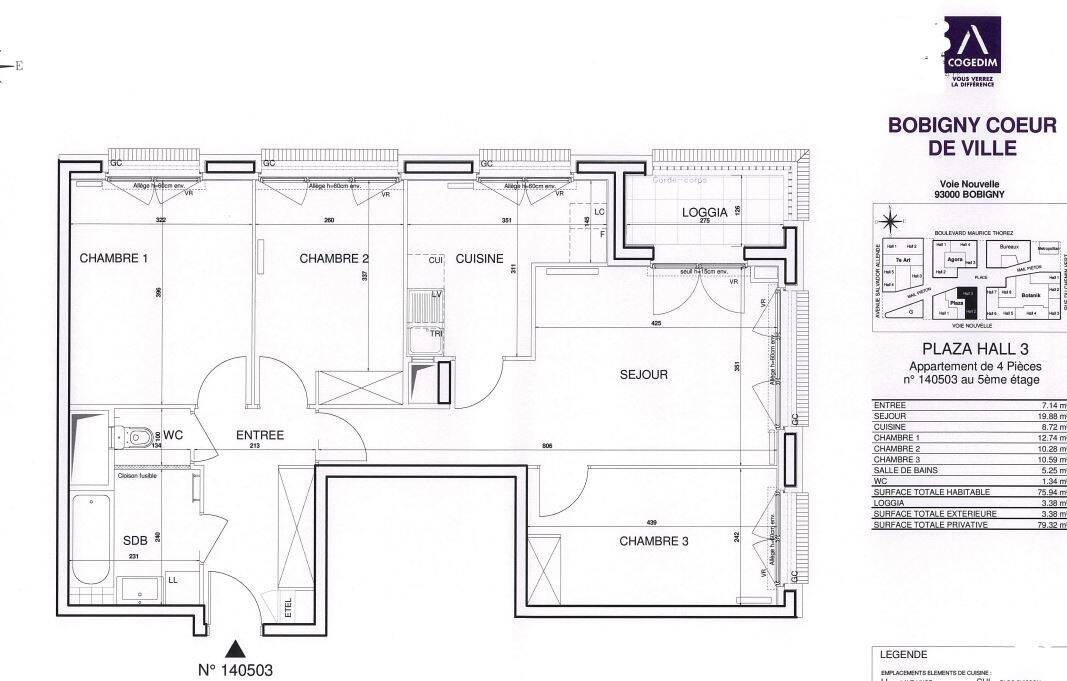 Maison à louer, 76m², BOBIGNY