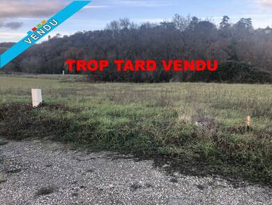 Terrain constructible à vendre 39 000 € 862 m² de terrain Pavie 32550