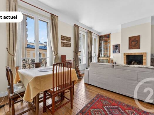 Appartement à vendre 760 000 € 3 pièces 1 chambre 55,07 m² Étage 2/6 Raspail-Montparnasse Paris 14ème arrondissement 75014