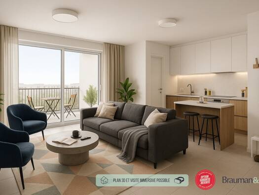 Appartement à vendre - neuf 352 000 € 3 pièces 65 m² RDC Village La Londe-les-Maures 83250