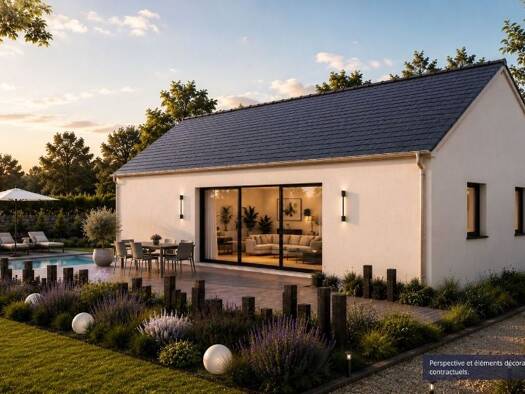 Terrain avec maison neuve à vendre 234 900 € 3 pièces 3 chambres 80 m² 334 m² de terrain Colpo 56390