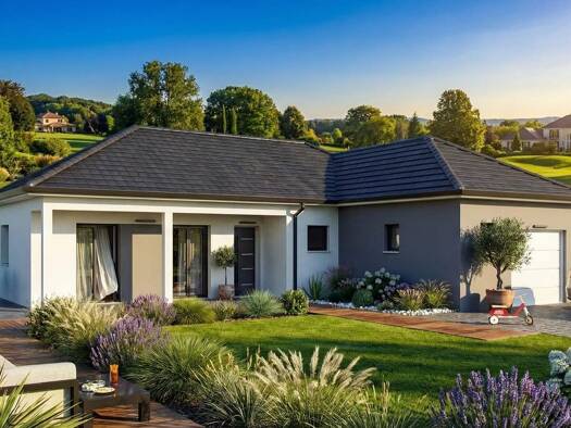 Terrain avec maison neuve à vendre 160 052 € 3 pièces 2 chambres 81 m² 1 063 m² de terrain Soye-en-Septaine 18340