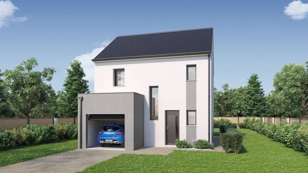 Terrain avec maison neuve à vendre 312 015 € Ploeren 56880