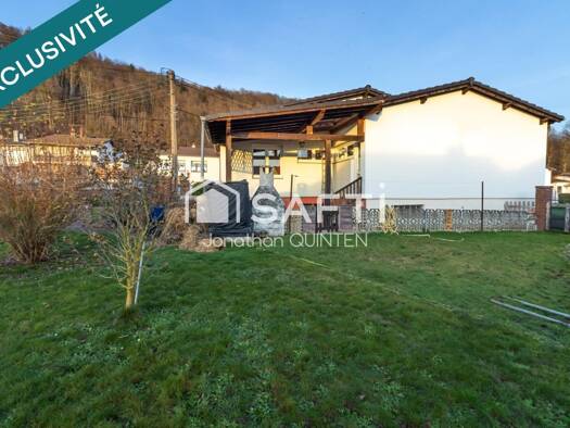 Maison de plain-pied à vendre 150 000 € 5 pièces 3 chambres 100 m² 702 m² de terrain Merten 57550