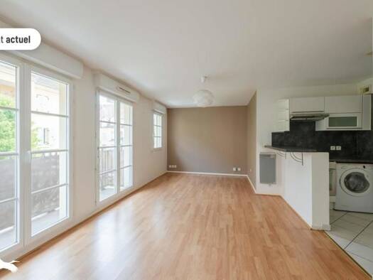 Appartement à vendre 167 383 € 2 pièces 1 chambre 37,7 m² Étage 2/3 Marniere-Les Gros-allée Couverte Vauréal 95490