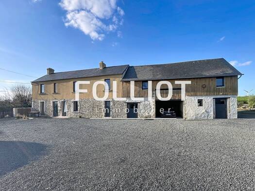 Maison à vendre 269 900 € 6 pièces 4 chambres 145 m² 1 700 m² de terrain Carentan-les-Marais 50500