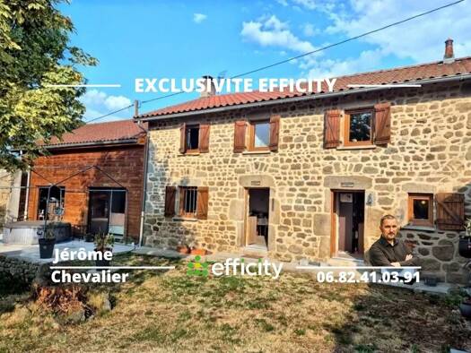 Maison de ville à vendre 259 900 € 6 pièces 4 chambres 140 m² 803 m² de terrain Saint-Jean-des-Ollières 63520