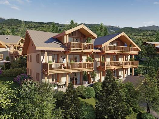 Appartement à vendre - Neuf 436 500 € 2 pièces 1 chambre 50,1 m² dès le 31/12/2027 Saint-Chaffrey 05330