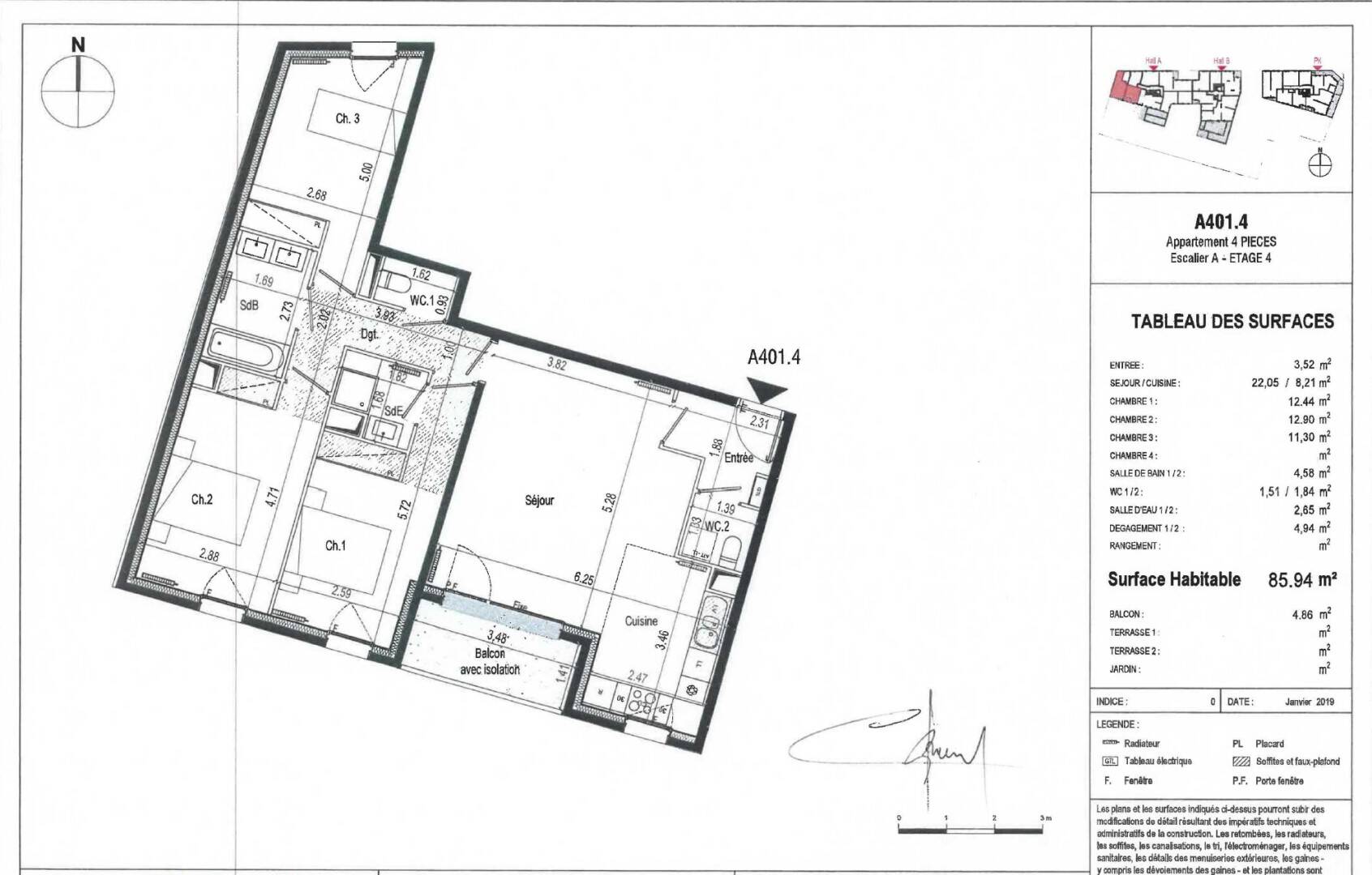 Maison à louer, 86m², NANTERRE