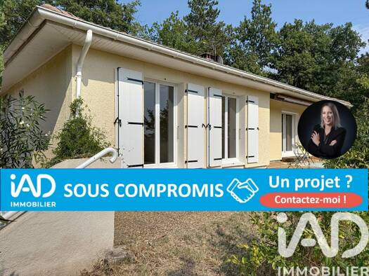 Maison de plain-pied à vendre 290 000 € 5 pièces 4 chambres 106 m² 1 070 m² de terrain Montmeyran 26120