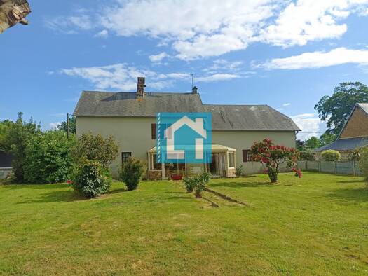 Maison à vendre 120 500 € 3 pièces 2 chambres 105 m² 680 m² de terrain Lengronne 50450