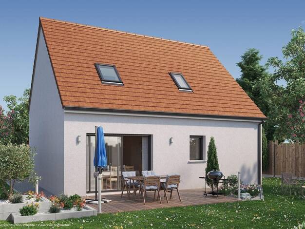 Terrain avec maison neuve à vendre 250 821 € 4 pièces 3 chambres 80 m² 683 m² de terrain Colombière-Exterieurs Auxonne 21130