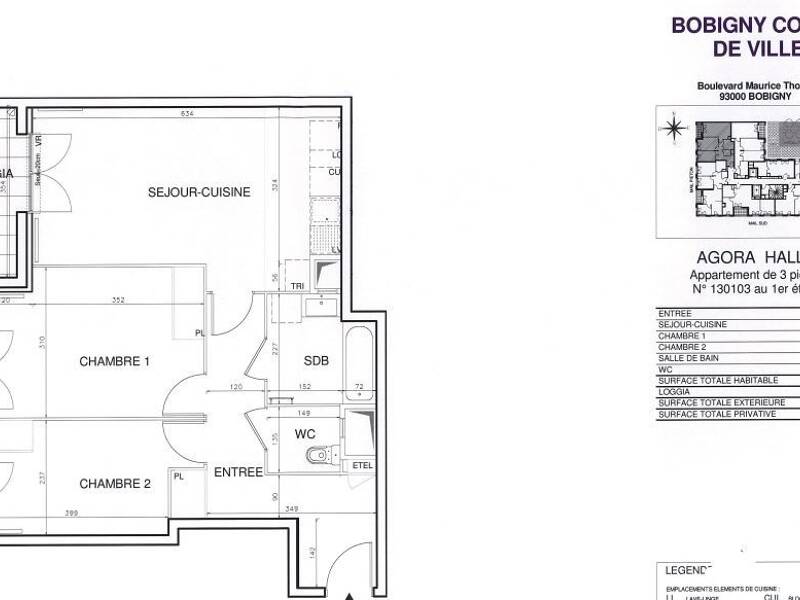 Maison à louer, 63m², BOBIGNY