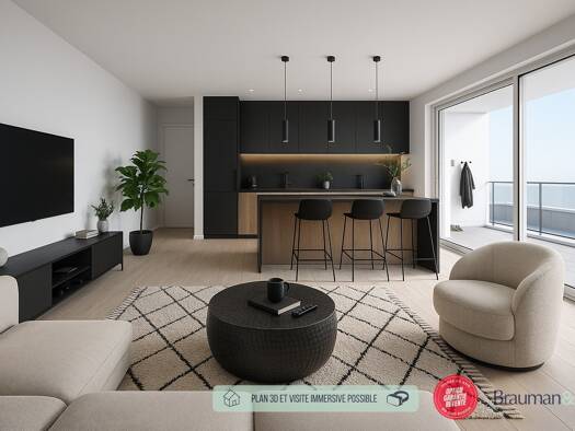 Appartement à vendre - Neuf 329 000 € 4 pièces 3 chambres 83 m² 1er étage Montrabé 31850