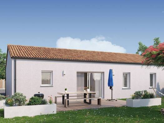 Terrain avec maison neuve à vendre 171 819 € 4 pièces 3 chambres 81 m² 800 m² de terrain Chantonnay 85110