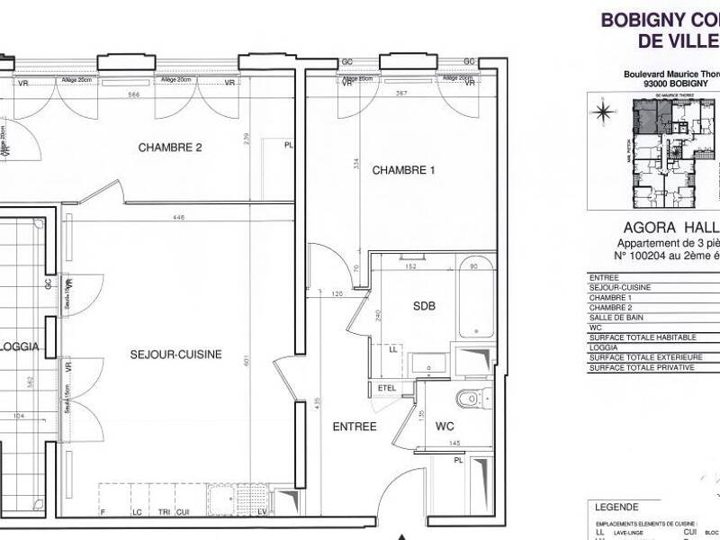 Maison à louer, 68m², BOBIGNY