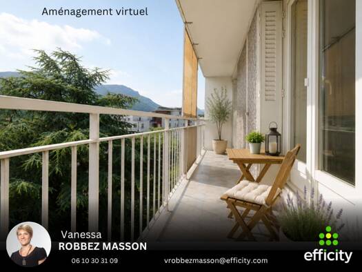 Appartement à vendre 128 500 € 4 pièces 3 chambres 67,97 m² Étage 4/7 Nord Est Saint-Martin-le-Vinoux 38950