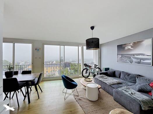 Appartement à vendre 260 190 € 4 pièces 2 chambres 77 m² Étage 3/5 Kermadec Le Relecq-Kerhuon 29480