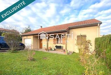 Maison de plain-pied à vendre 189 000 € 4 pièces 3 chambres 90 m² 594 m² de terrain Marville 55600