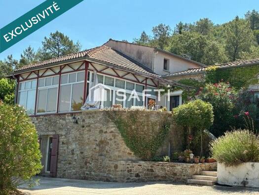 Villa à vendre 495 000 € 8 pièces 5 chambres 232 m² 11 000 m² de terrain Saint-Sébastien-d'Aigrefeuille 30140