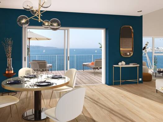 Appartement à vendre - neuf 455 000 € 2 pièces 1 chambre 54,1 m² dès le 31/03/2027 Pont de l'Iroise-Rocade Sud Le Relecq-Kerhuon 29480