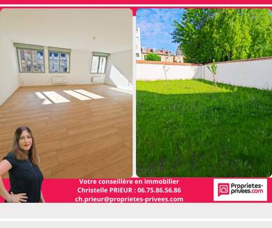 Appartement à vendre 168 000 € 3 pièces 2 chambres 78,6 m² Dernier étage, Étage 1/1 Centre-Léon Bourgeois Châlons-en-Champagne 51000