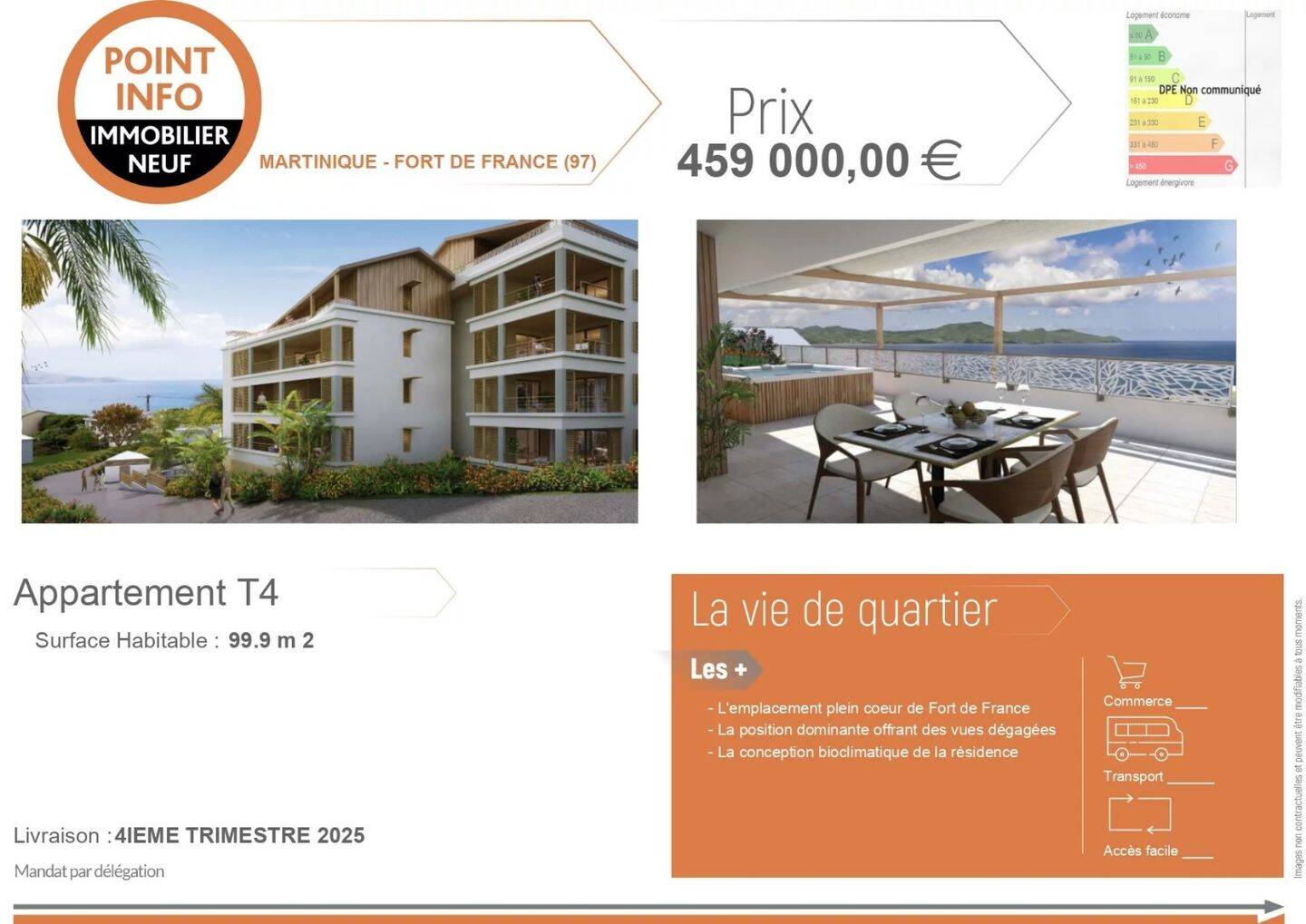 Maison à vendre, 100m², FORT DE FRANCE
