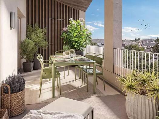 Appartement à vendre - neuf 307 000 € 4 pièces 3 chambres 80 m² Bas Gargenville 78440