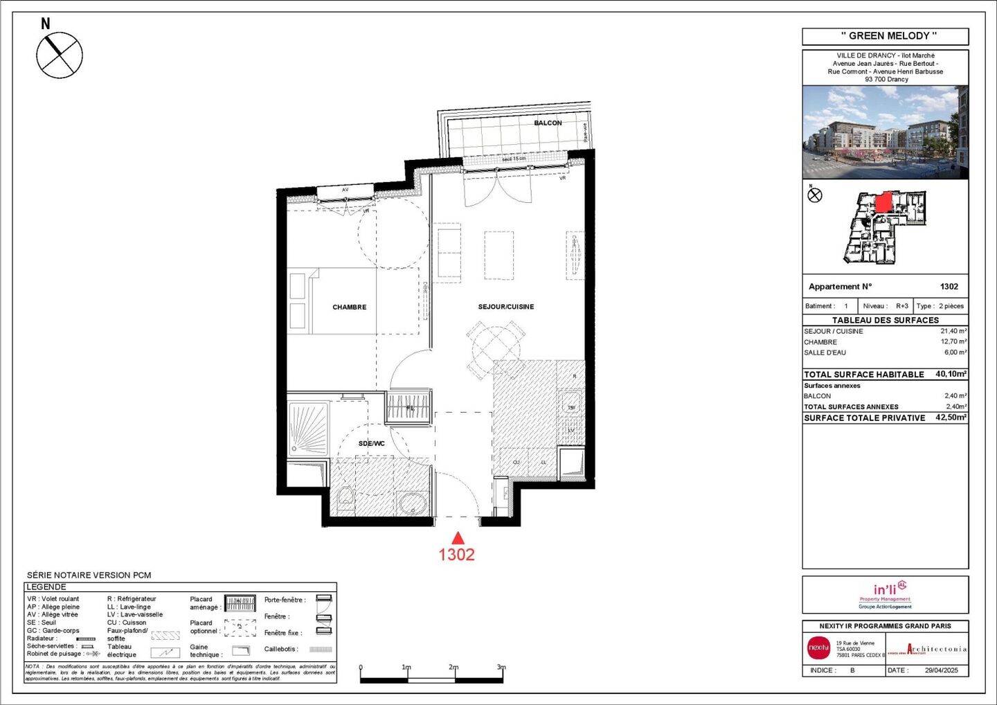 Maison à louer, 40m², DRANCY