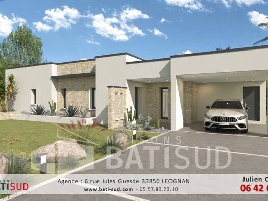 Terrain constructible viabilisé à vendre 285 000 € 1 000 m² de terrain Saint-Aubin-de-Médoc 33160