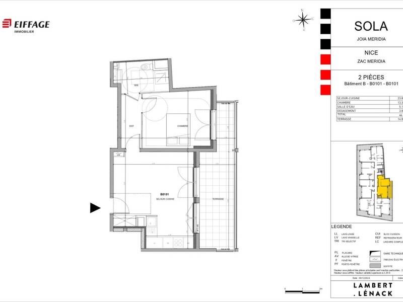 Maison à louer, 46m², NICE