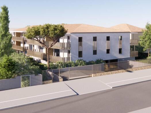 Appartement à vendre - neuf 195 000 € 2 pièces 1 chambre 43 m² Étage 1/2 Clarensac 30870