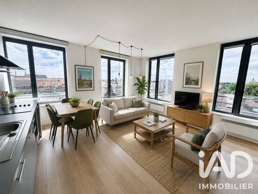 Appartement à vendre 246 500 € 2 pièces 1 chambre 54,5 m² Étage 4/4 Vieux Lille Lille 59000